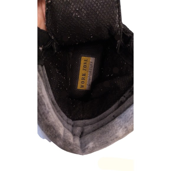 WorkZone Boots Soft Toe Black Lace Up Goodyear Welt Construction Men's Size 11 - Picture 9 of 12